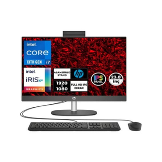 HP ProOne 240 G10 8T2W4ES i3-N300 8GB 512GB SSD 23.8'' DOS 2 yıl yerinde servis, 8GB (1x8GB) DDR4 3200, 512GB 2280 PCIe NVMe