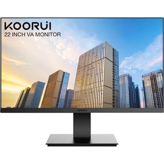 Koorui 21.5'' 22N1 LED 75Hz Monitör Siyah 6ms 1920x1080, 75Hz, VGA, HDMI, Vesa