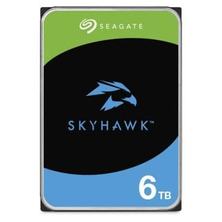 Seagate SKYHAWK 3,5'' 6TB 256MB 5900 ST6000VX009 RV Sensör, SATA3, 64HD Kamera, 7/24 Güvenlik Diski (2 YIL GARANTİLİ)